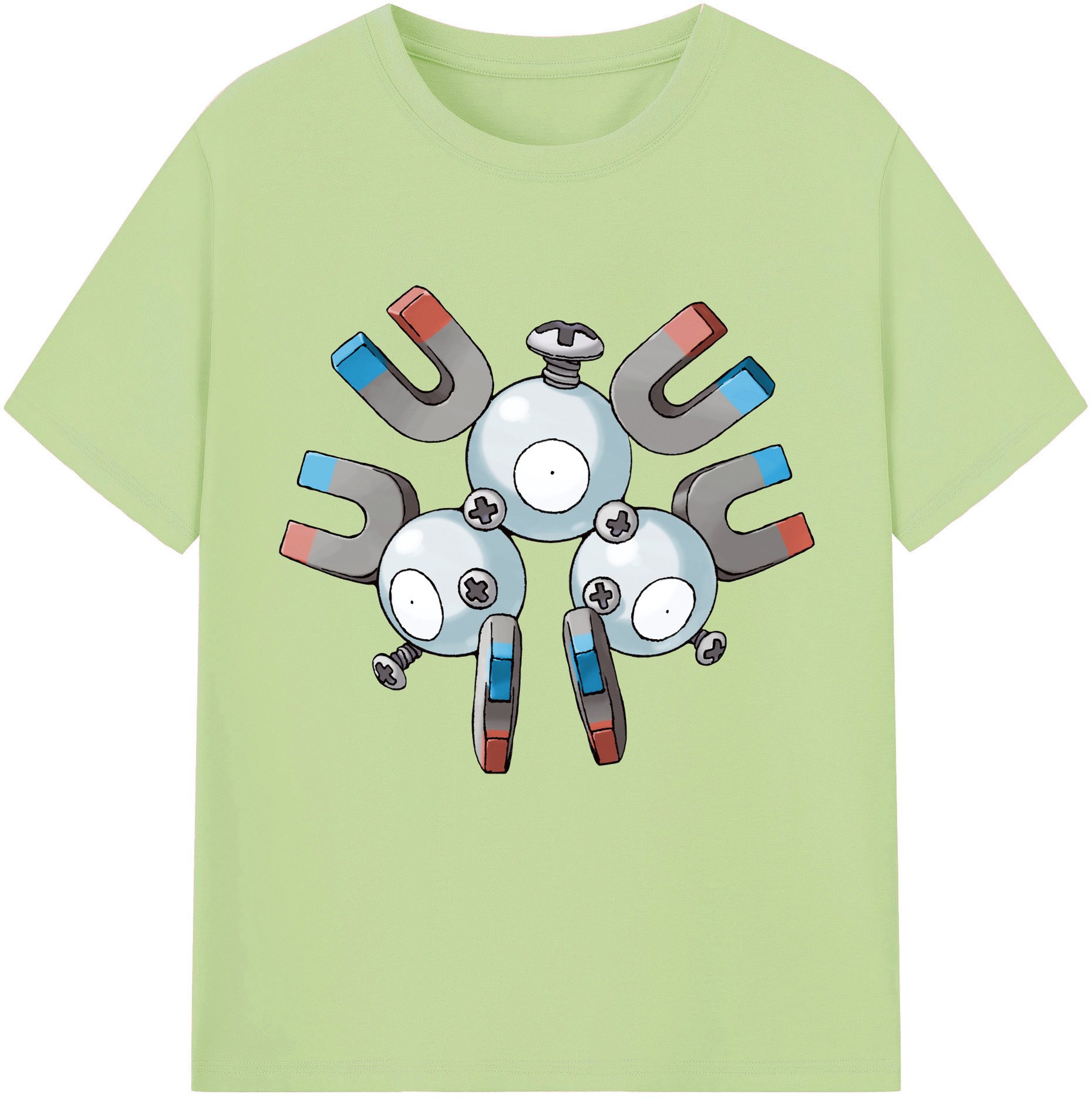 （画像用） ポケットモンスター Pokémon 綿100％半袖Tシャツ（フロントプリント）